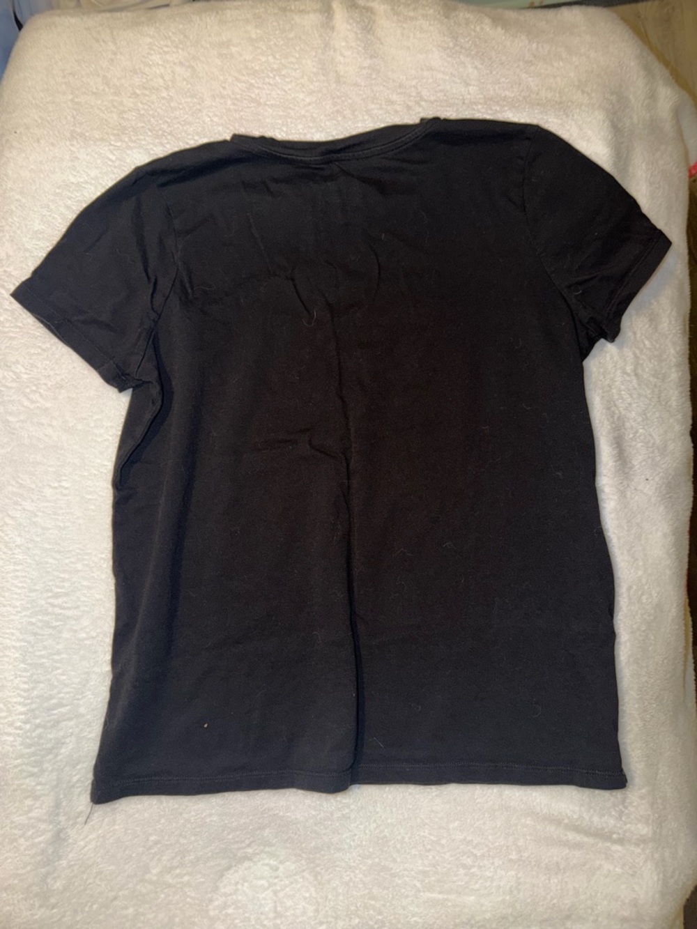 Michael Kors Black Tee with Gold Embellishment - Picture 3 of 3